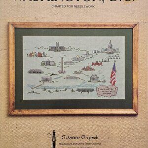 Washington DC Charted For Needlework Leaflet Tidewater Originals